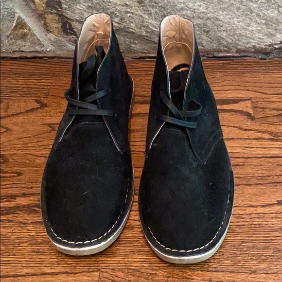 Giraldi size 12 black suede boots - Picture 2 of 4